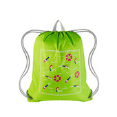 學生拉繩背包 加印logo棉類束口袋抽繩雙肩袋批發